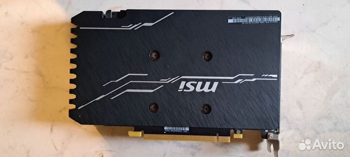 Видеокарта msi gtx 1660 xs 6g oc ventus