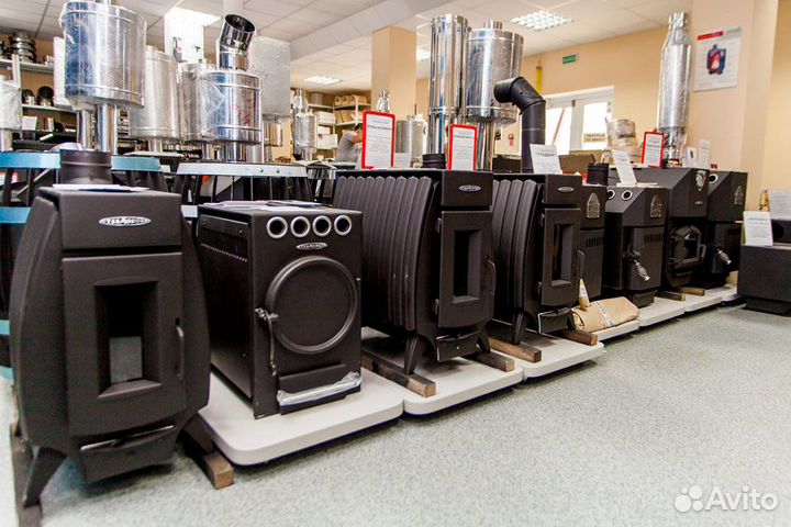 Печь длительного горения Огонь-батарея тмф