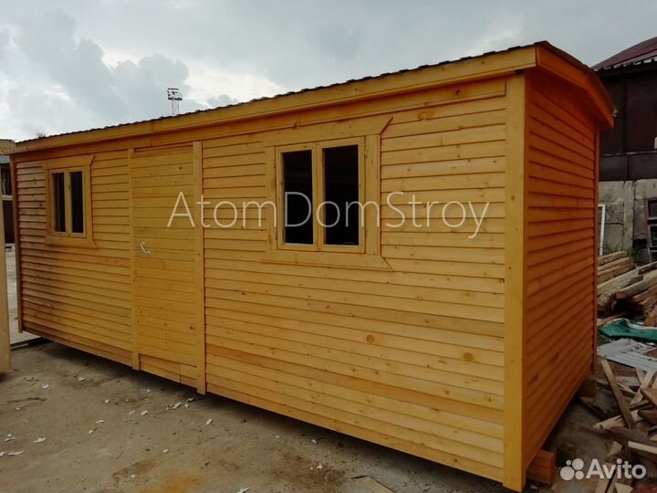 Деревянные бытовки с доставкой