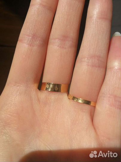 Золотое кольцо 15,5