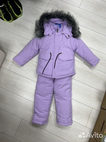 Детская зимняя куртка и полукомбинезон