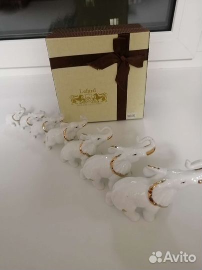 Коллекция из 7 слонов