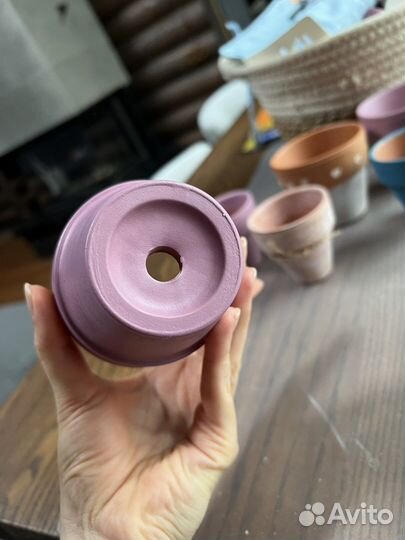 Горшки для кактусов и суккулентов керамика