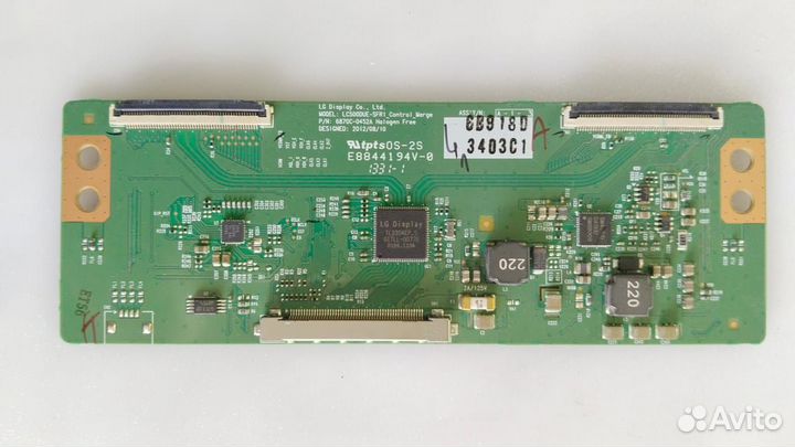 T-con LC500DUE-SFR1 6870C-0452A для LG 32LN540V