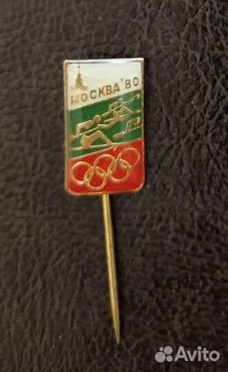 Значки СССР олимпиада 80