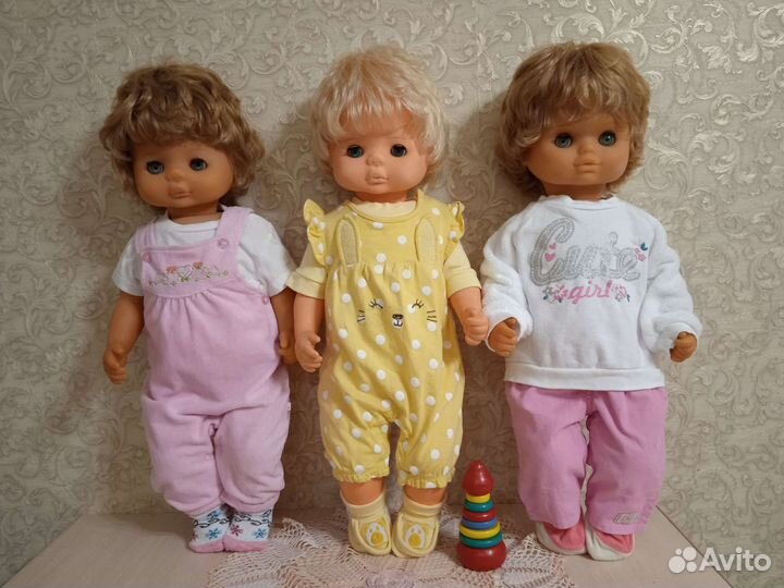 Винтажные куклы гдр 65 см