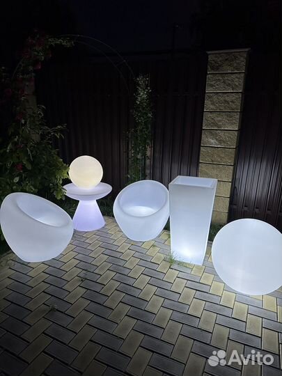 Садовый декор светящийся