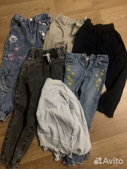 Джинсы на девочку