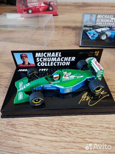 Михаэль Шумахер Формула 1 Minichamps