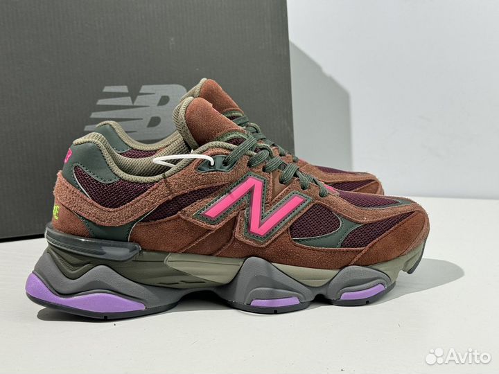 Кроссовки New Balance 9060 Burgundy Pink