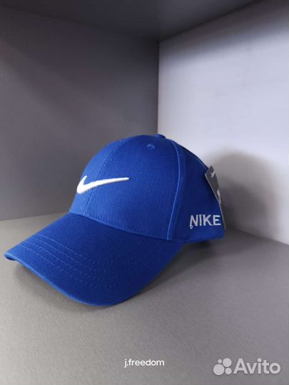 Кепка бейсболка nike синяя