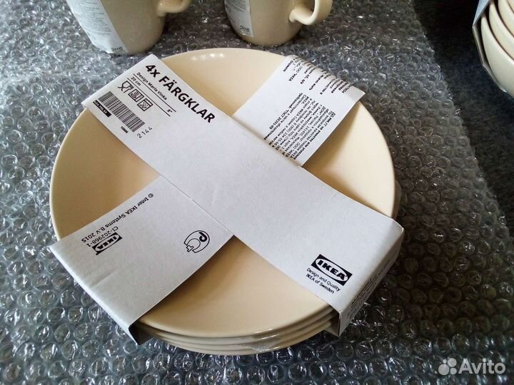 Тарелки IKEA 8 тарелок