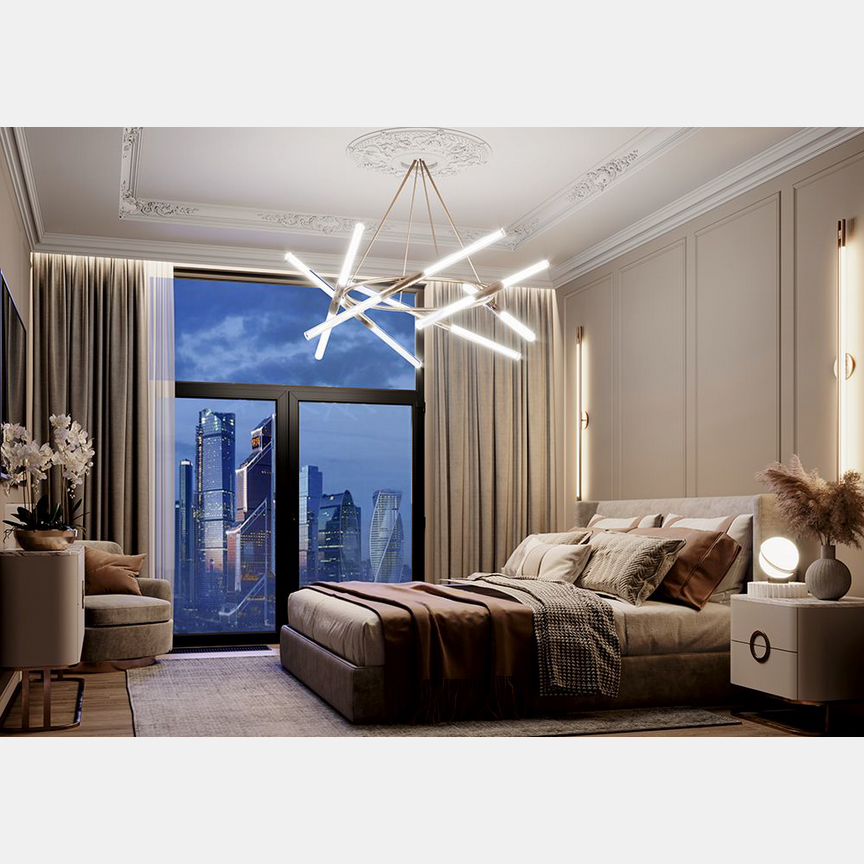 2-к. апартаменты, 59,6 м², 20/23 эт.