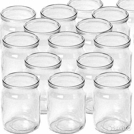 Банки стеклянные 0,5 - 0,7 л. (Мартюш)