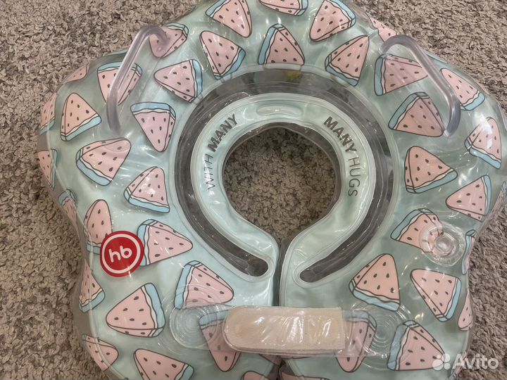 Happy baby круг для малышей на шею для купания