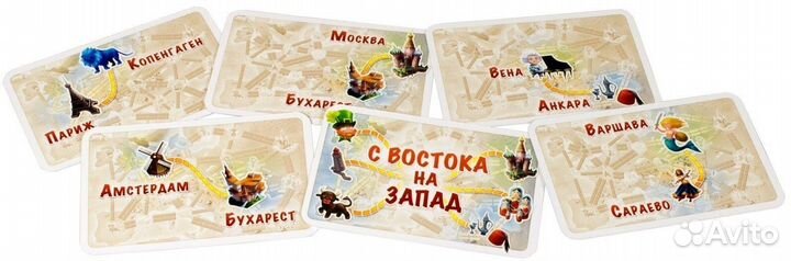 Настольная игра: Ticket to Ride Junior: Европа, а
