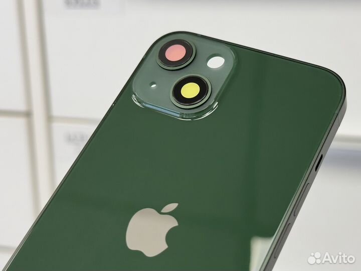 Корпус для iPhone 13 зеленый ***