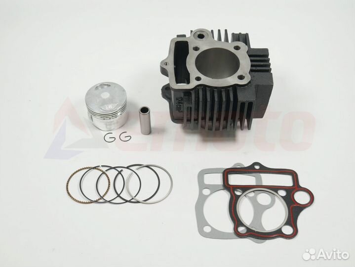 Поршневая в сборе 154FMI 125сс (54х52мм, чугун, d