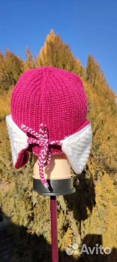 Мк Шапка - ушанка двойная, унисекс