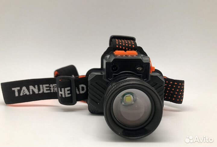 Головной фонарик с аккумулятором