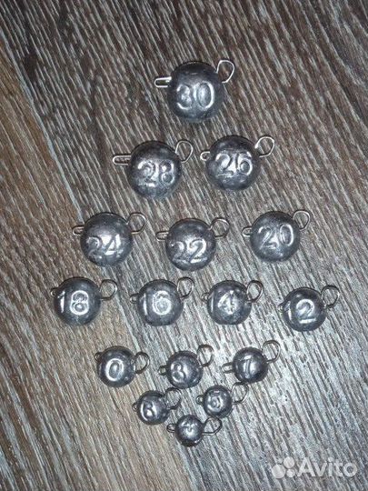 Рыболовный груз Разборная чебурашка,микрочебурашка