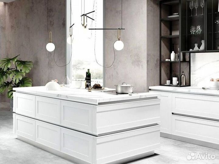 Кухня под ключ с островом