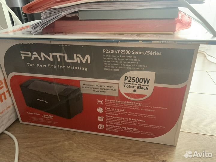 Принтер pantum p2500w