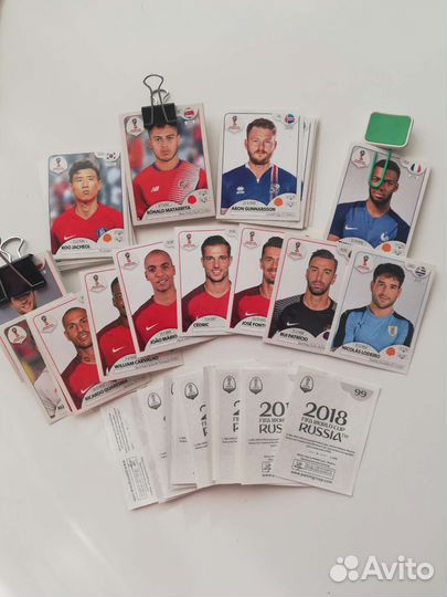 Наклейки panini чм 2018