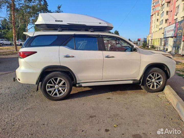 Автобокс на крышу Toyota Fortuner 700 литров