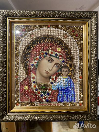 Вышивка бисером иконы