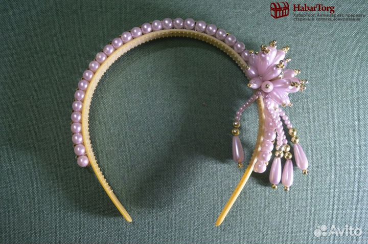 Обруч на голову, Ободок для волос детский. СССР, в