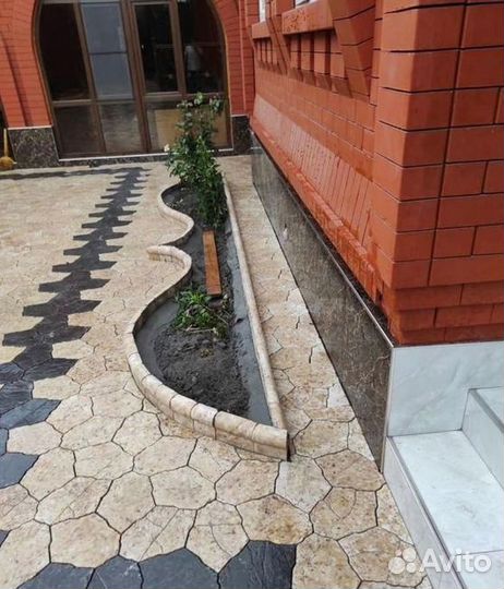 Тротуарная плитка.брусчатка. из кевларобетона