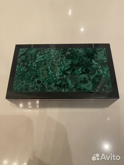 Шкатулка из малахита