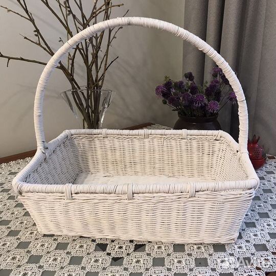 Корзина плетеная