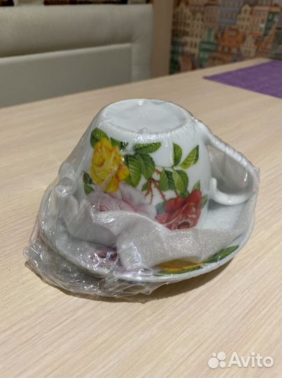 Чашка с блюдцем набор