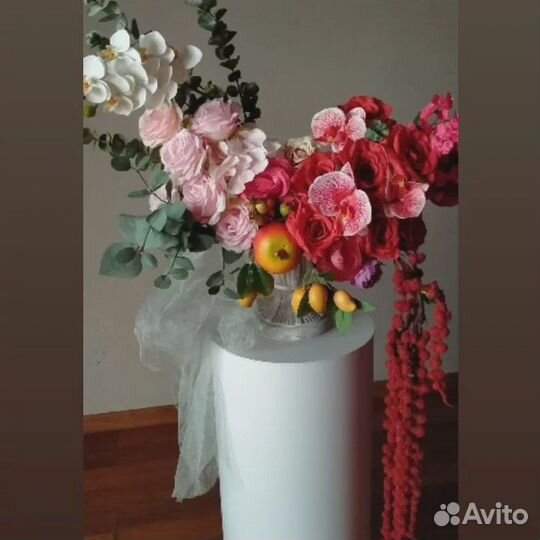 Свадебный декор,цветочные инсталляции, букеты