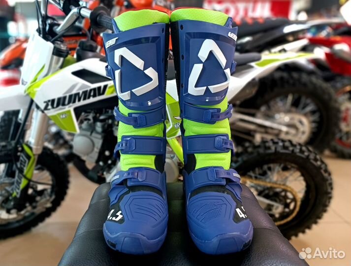 Мотоботы leatt 4.5 Enduro Blue (2023)