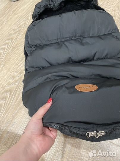 Зимний конверт в коляску