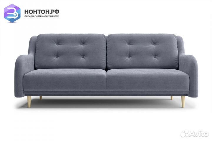 Диван книжка Глосс темно-серый