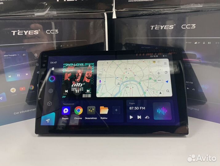 Магнитола Teyes CC3 3/32 для Kia Rio 4