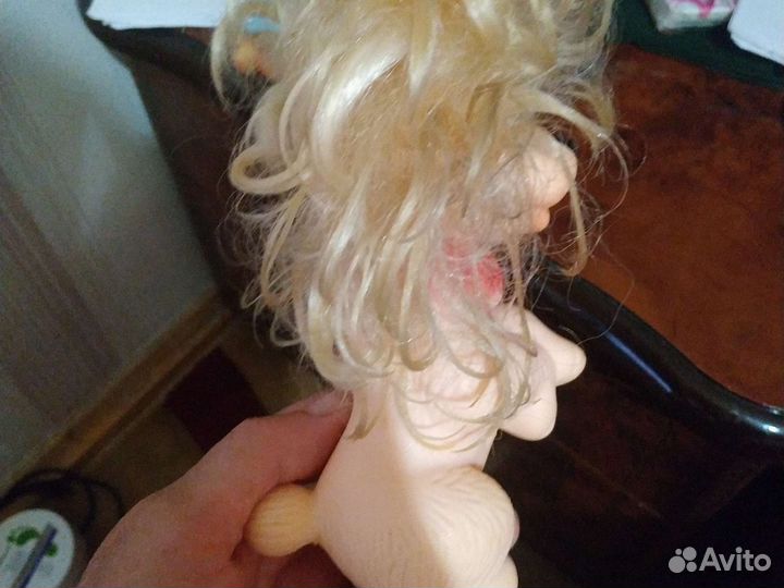 Резиновые игрушки СССР собака и утёнок