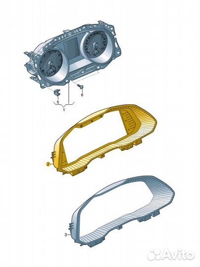 Панель приборов (щиток) Skoda Karoq djka 2020