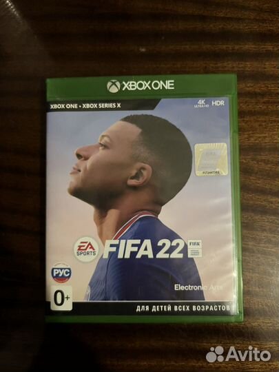 Игра FIFA 22 на xbox