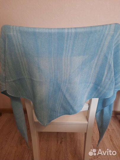 Новый палантин хлопок шелк 160 на 55