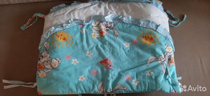 Бортики в детскую кроватку бу