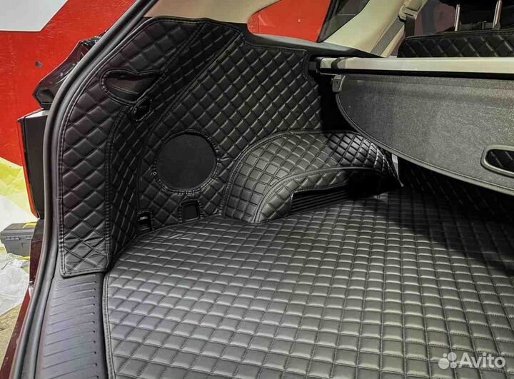 3Д коврики в багажник Kia Sorento 2023 5