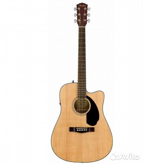 Электроакустическая гитара с подключением (Новая)