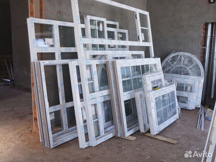 Окно пластиковое двухстворчатое