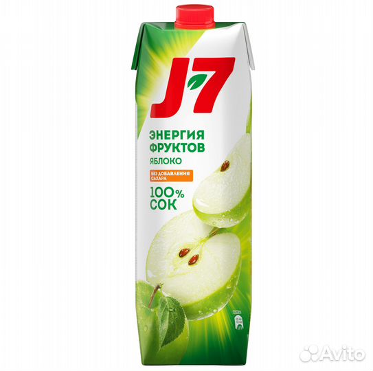 Сок J7 Яблоко 1л Пепсико Холдингс
