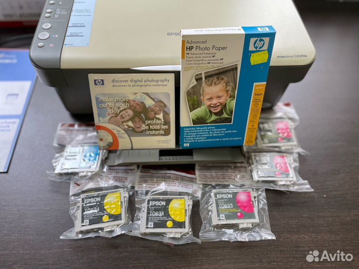 Принтер-сканер-копир, мфу Epson Stylus